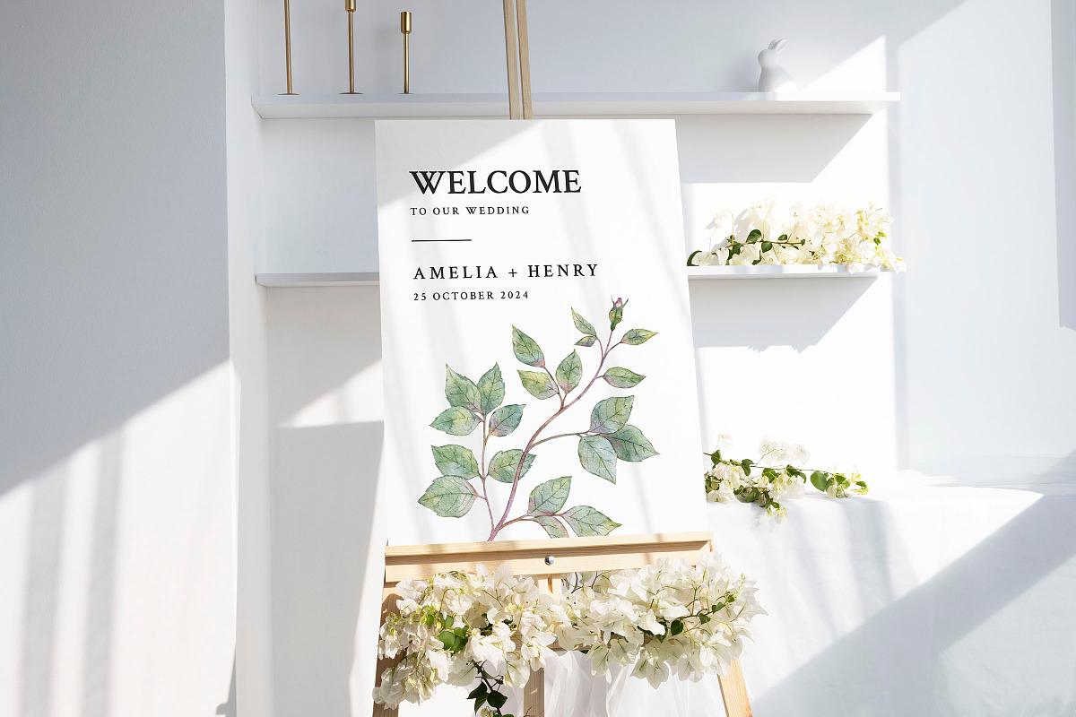 Agate - Wedding Invitation Suite, an Invitation Template by CinderHeart Designs (Photo 8 of 10)