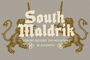 Eldrake Blackletter Font, a Blackletter Font by Letterhend Studio (Thumbnail 4 of 11)
