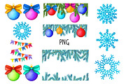 Watercolor Christmas collection, a Decorative Illustration by Color_Brush (Thumbnail 6 of 8)