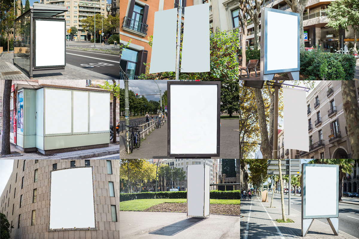 Outdoor Mockup Bundle, an Advertising Mockup by M-up (Photo 2 of 3)