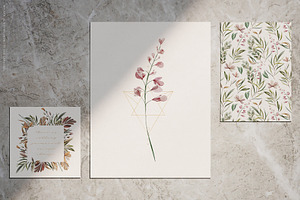 Watercolor Botanical Collection