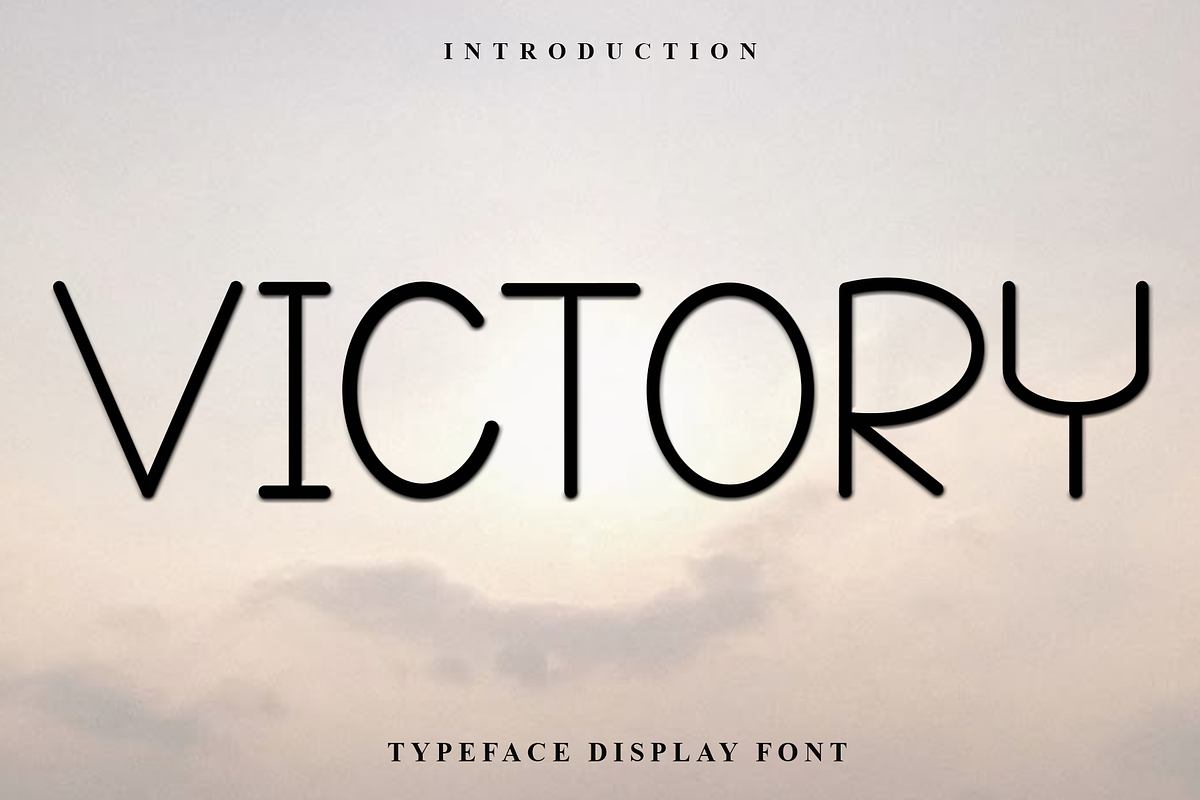 Victory, a Sans Serif Font by InermediaSTUDIO (Photo 1 of 7)