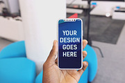 Apple iPhone X Mock-up Pack, an iPhone Mockup by Laura (Thumbnail 2 of 5)