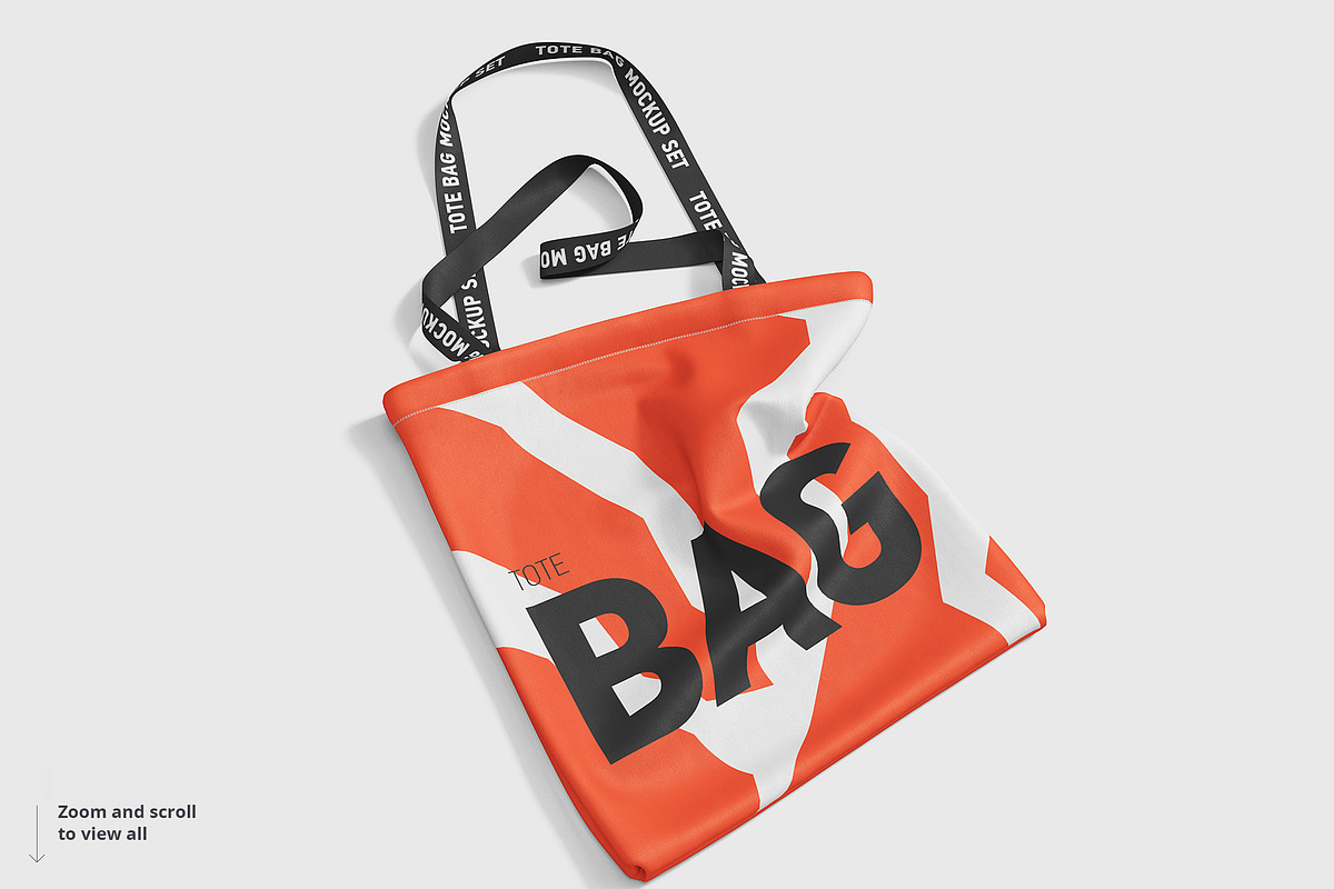 Tote Bag Mockup, a Household Mockup by WebAndCat (Photo 8 of 10)