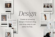 Canva Email Template Bundle, a Templates & Theme by Asha Glenn Design Studio (Thumbnail 4 of 9)