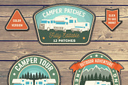 Camper Patches, a Branding & Logo Template by sivVector (Thumbnail 2 of 3)