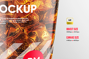 Soda Cup 500ml With Ice Mockup, a Cups & Container Mockup by BlackMockup (Thumbnail 3 of 14)