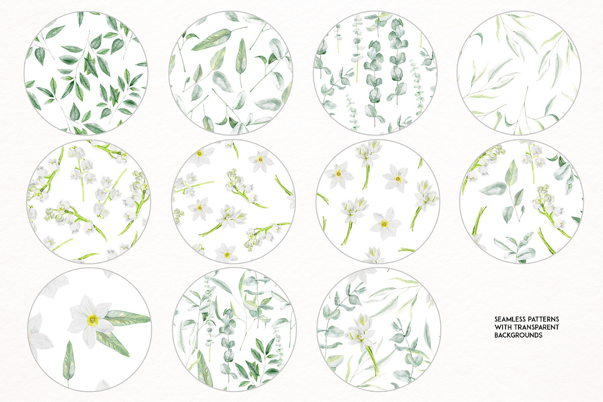 Daffodil & lilies of valley flowers, a Decorative Illustration by MyLittleMeow (Photo 8 of 8)