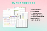 Teacher Planner #4 - Canva template, a Templates & Theme by Adalin Shop (Thumbnail 10 of 14)