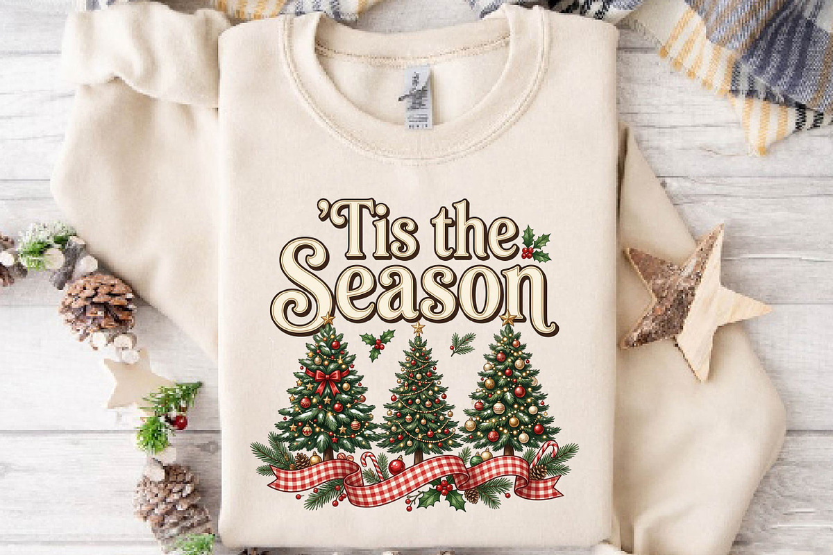 ’Tis the Season Christmas PNG, a Seasonal Illustration by DreamPrint404 (Photo 4 of 6)