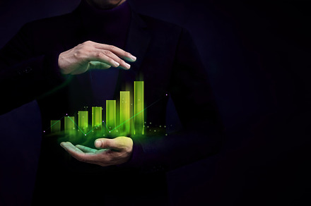 Conceptual photo of Growth and Succe
