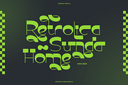 Opiradia - Retro Sans Serif Font, a Sans Serif Font by Flawless And Co (Thumbnail 7 of 10)