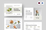 Cookbook / Recipe Book | Word & Indd, a Brochure Template by Leaflove (Thumbnail 1 of 10)