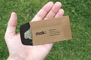 Business card seed packet mockup Psd, a Print Template by Mokr (Thumbnail 4 of 4)