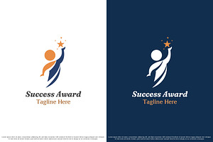 Success People Career Logo Design, a Branding & Logo Template by Morvana Crew