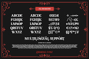 Dracolas, a Script Font by Vintage Division (Thumbnail 9 of 10)