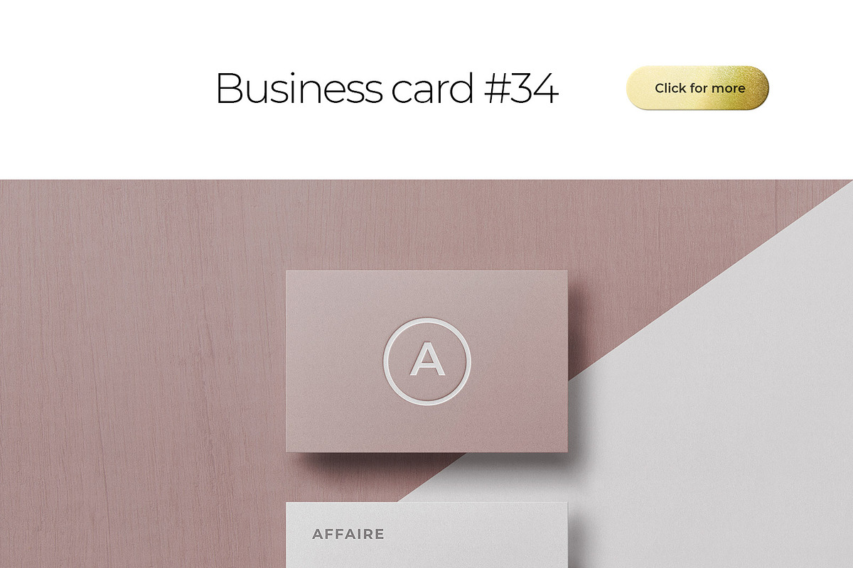 Business Card Bundle Template Mockup, a Business Card Template by PrintPixel (Photo 11 of 28)