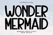 Wonder Mermaid, a Serif Font by InermediaSTUDIO (Thumbnail 1 of 7)