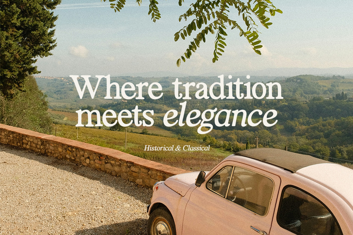 Carmine Raysford | Nostalgic Serif, a Serif Font by Fargun Studio (Photo 25 of 27)