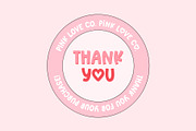 Pink Love - All Caps Heart Font, a Sans Serif Font by Kaya Fonts (Thumbnail 20 of 20)