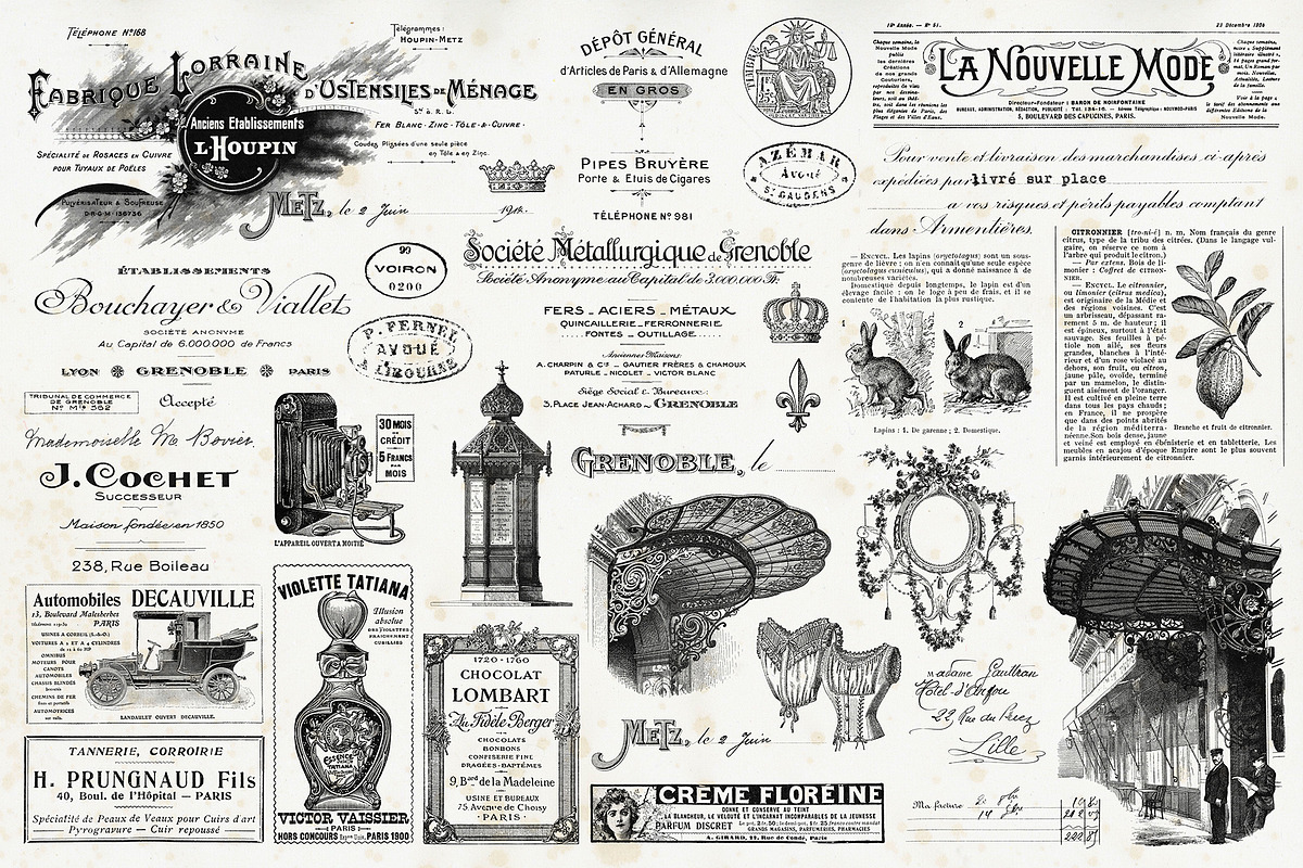 Le Billet Doux - French Collection, an Object Illustration by Anja Kaiser (Photo 4 of 19)