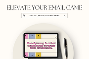 Email Marketing Newsletter Template, an Email Template by Branding Babe Co. (Thumbnail 9 of 9)