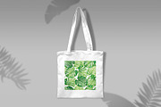Vector pattern. Monstera., a Pattern Graphic by Anna Smirnova (Thumbnail 5 of 5)