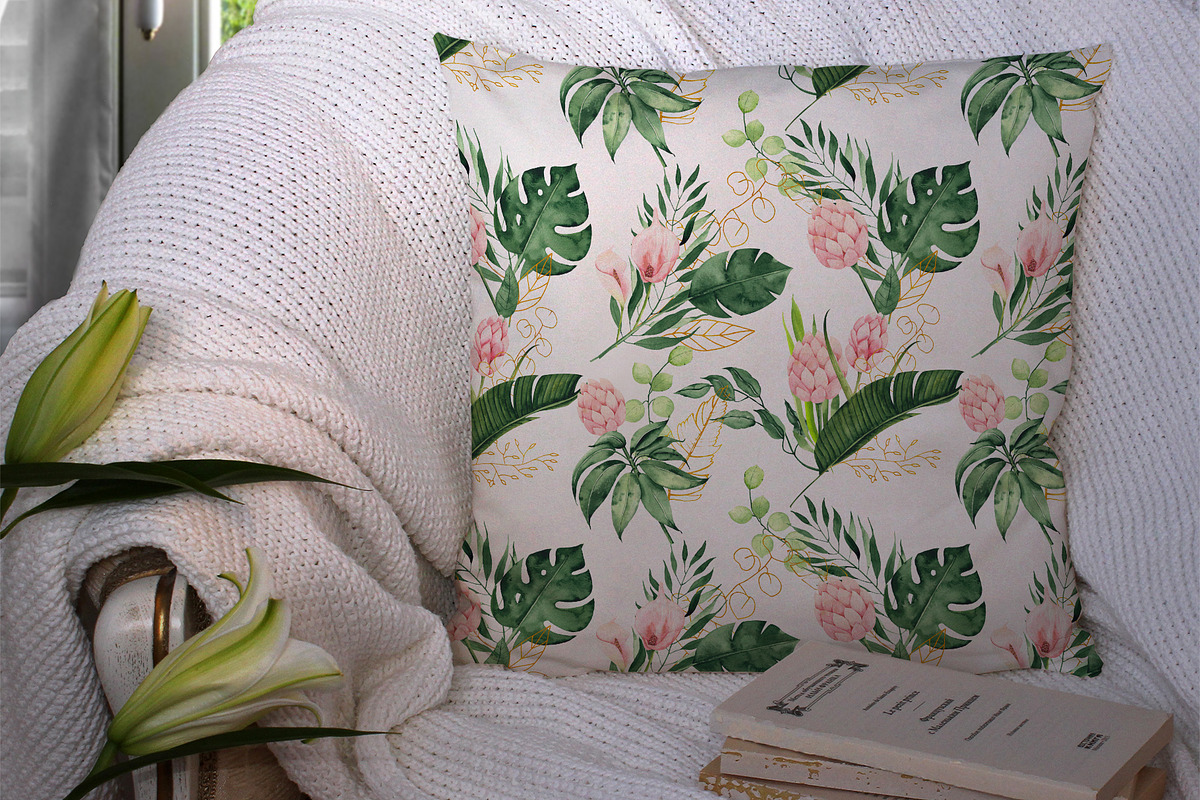Watercolor tropical collection, an Object Graphic by Ana-Sakuta (Photo 6 of 16)