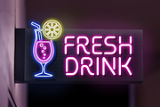 Flare - Neon Light Party Font, a Sans Serif Font by Hamz Studio (Thumbnail 5 of 8)