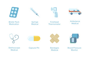 Medical Equipments, an Object Graphic by Deemak Daksina