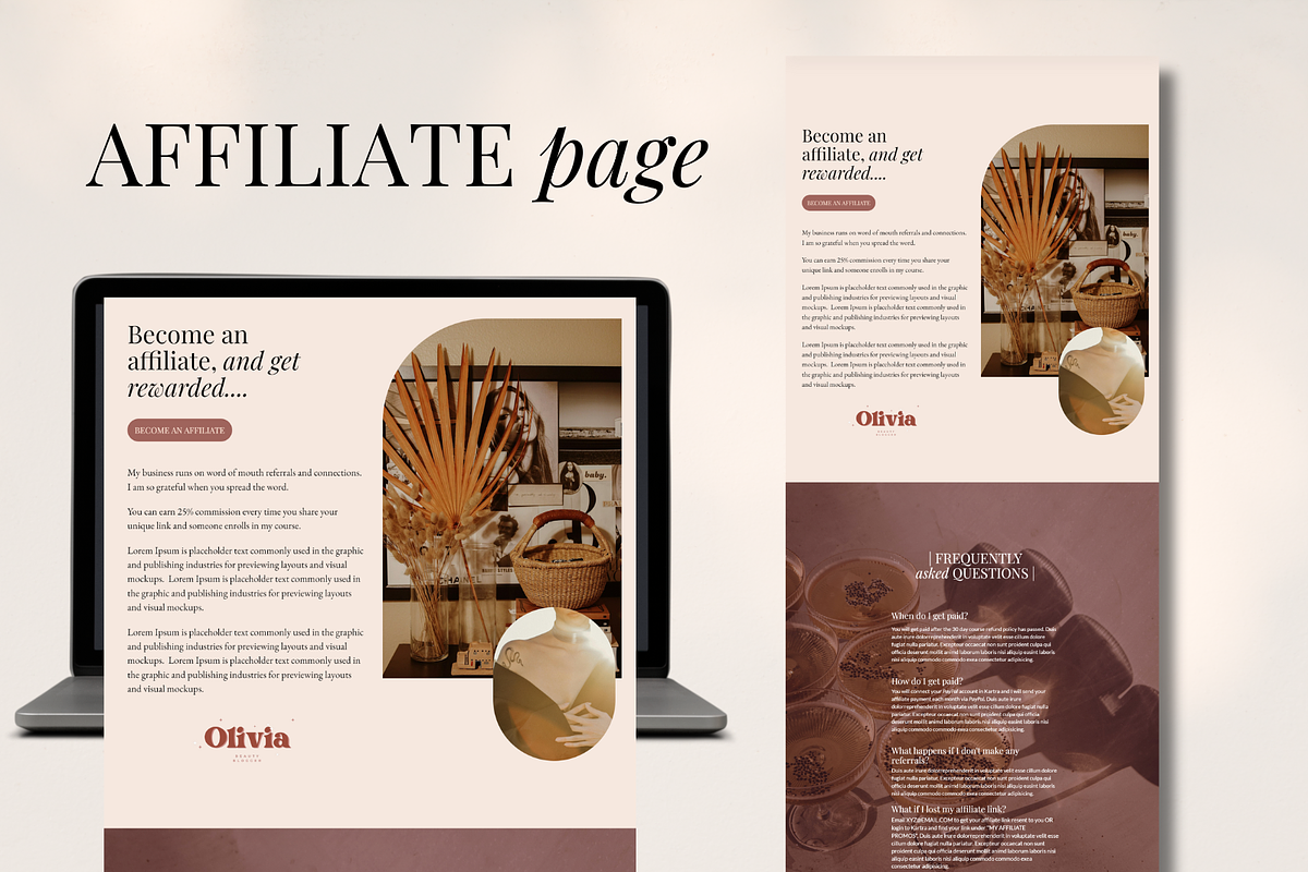 Kartra Sales Page + Membership, a Landing Page Template by Solana Creative Co. (Photo 3 of 7)