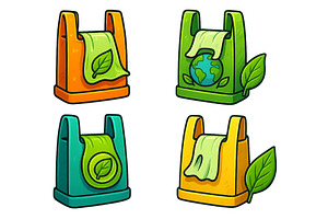 Creative illustrations of eco, an Illustration by ZinetroN