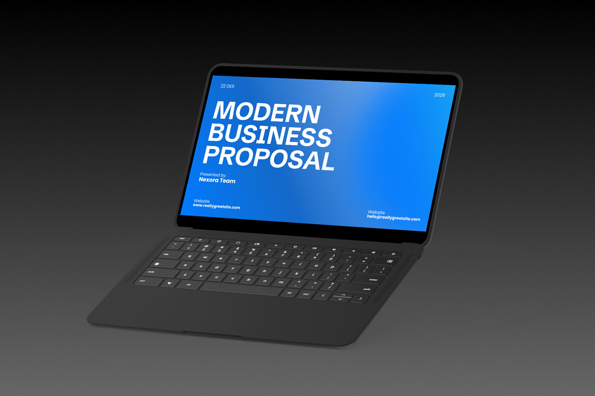 Modern  Business Presentation, a Presentation Template by adoestudio (Photo 5 of 8)