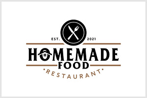 Home Restaurant Logo, a Branding & Logo Template by Atlantis X Nurman Arbai