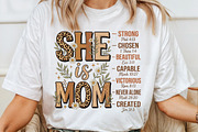 She is Mom Christian Mothers Day, a Seasonal Illustration by Sublimation Artist (Thumbnail 4 of 9)