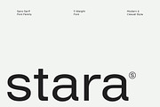Stara Sans Serif Font, a Sans Serif Font by Yukita Creative (Thumbnail 1 of 9)