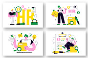 10 Human Resources Illustration, a Person Illustration by denayunebgt (Thumbnail 2 of 4)