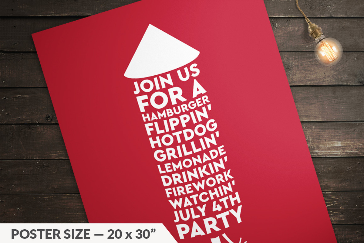 July 4th Invitations, an Invitation Template by Designs by Justin Lynch (Photo 5 of 5)
