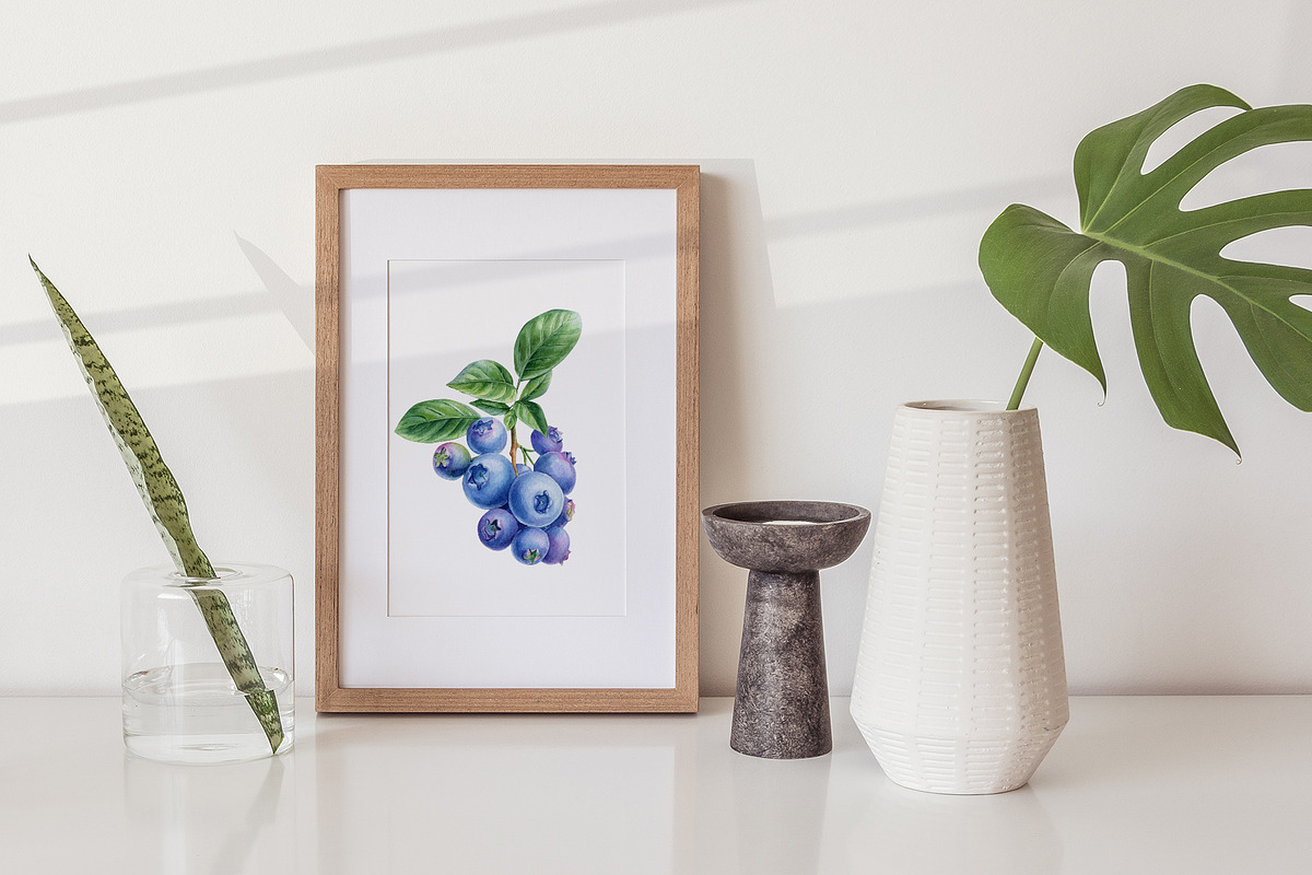 Fruits and berries, an Illustration by Hanna Hryharenka (Photo 7 of 16)