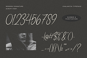 Chalantia - Modern Signature Font, a Script Font by Masyafi Studio (Thumbnail 4 of 8)