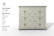 Three Drawer Hall Chest, a Furniture 3D Model by !rina (Thumbnail 2 of 5)