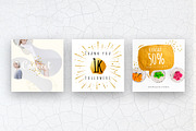 PATTERN Animated Instagram Posts, a Social Media Template by ShapeSlide (Thumbnail 6 of 14)