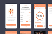 Cafit - Fitness & Workout App Design, an App Template by Capi Product (Thumbnail 3 of 4)