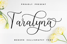 Taralyna - Calligraphy Font
