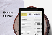 Vol.59 Resume & CV Template, a Resume Template by Hito Graphic (Thumbnail 7 of 8)