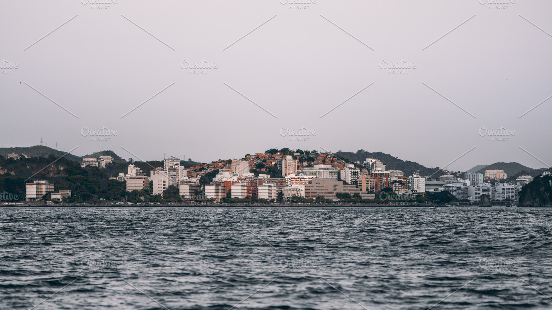 Niteroi coastal skyline view, an Architecture Photo by SkyNext