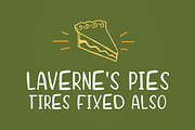 Lunch Line | Font + Illustration Set, a Serif Font by Urban Wild Studio (Thumbnail 3 of 8)