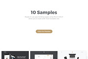 Noon UI Kit - App Landing, an UI Kit Template by UIMint (Thumbnail 7 of 7)