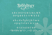 Brohoney Modern Serif Typeface, a Serif Font by alit design (Thumbnail 7 of 18)