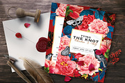 FLOWER WEDDING INVITATION, an Invitation Template by Totem Invitation House (Thumbnail 2 of 6)